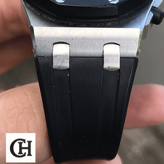 Audemars Piguet Royal Oak Offshore 25940SK.OO.D002CA.02.A Audemars Piguet 25940SK.OO_.D002CA.02 Black Rubber on the hand