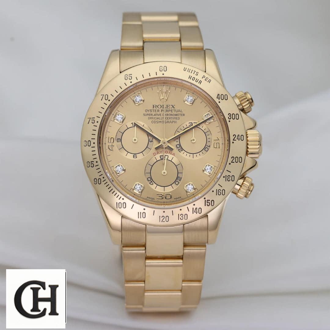 Rolex Daytona Cosmograph 116508-0006 Handcrafted Yeni Proje 2 36 Rolex Daytona Cosmograph 116508 Yellow Gold Dial Oyster