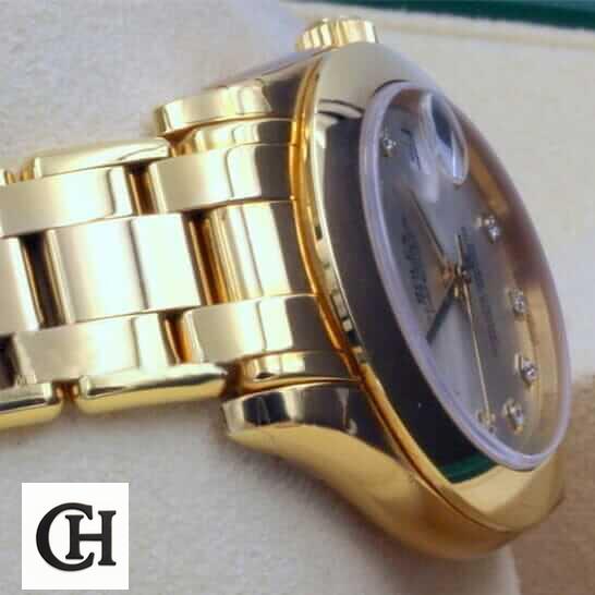Rolex Pearl Master 81208 Gold & Diamond Dial Premium gold rolex diamond bezel 2 Rolex PearlMaster Gold Diamond 81208 in the rolex box