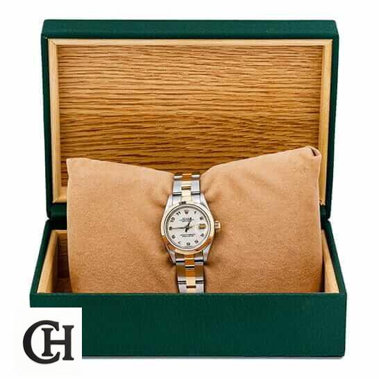 Rolex Datejust Ladies 179163 Edition ladies datejust 26mm 1 Rolex Datejust Oyster White Dial in the rolex box