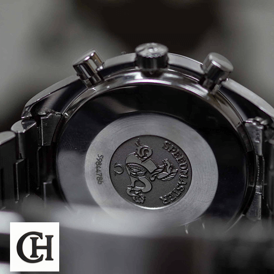 Omega Speedmaster 3510.50 Stainless Steel Case upside view