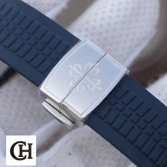 Patek Philippe Aquanaut "Blue Dial" 5168G-001 Perfect Duplicate patek philippe aquanaut blue dial 5168G 001 black patek_philippe_aquanaut_blue_dial_5168G_001_black