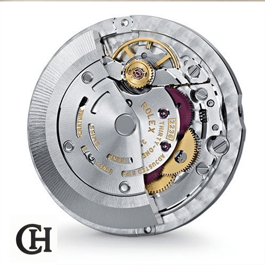 Rolex Tridor Pearlmaster 80298-0048 Rolex Tridor Pearlmaster 80298 Caliber 2236 and white background