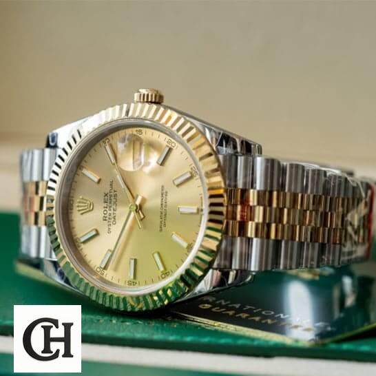 Rolex Datejust 116233 Yellow Gold Fluted Bezel
