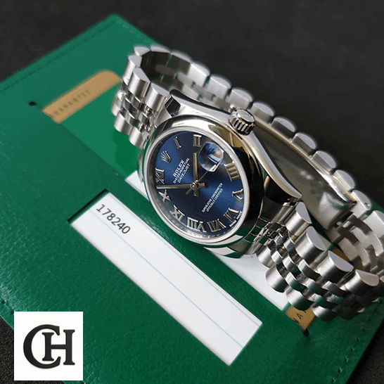 Rolex Datejust 178240 S.Steel Case & Jubilee Bracelet on the Guarantee Card