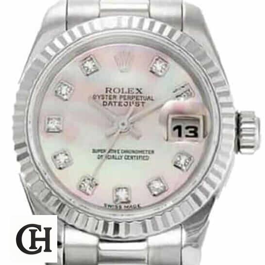 Rolex Datejust Ladies 179179 Detailed rolex datejust ladies 179179 Rolex Datejust Diamond Indices