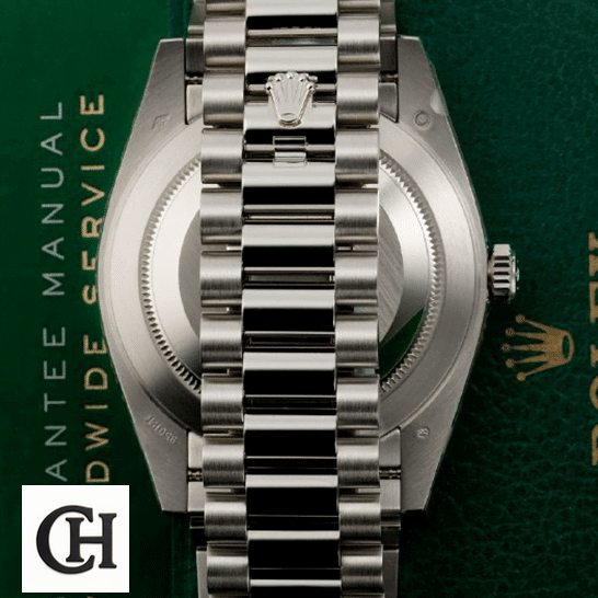 Rolex Day-Date 228206 Rolex Day-date 228206 Oyster stainless steel on the service card