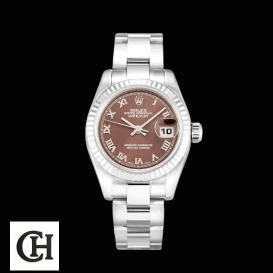 Rolex Datejust 179179 Rolex Datejust 179179 Bronze Dial Oyster Black Backgorund