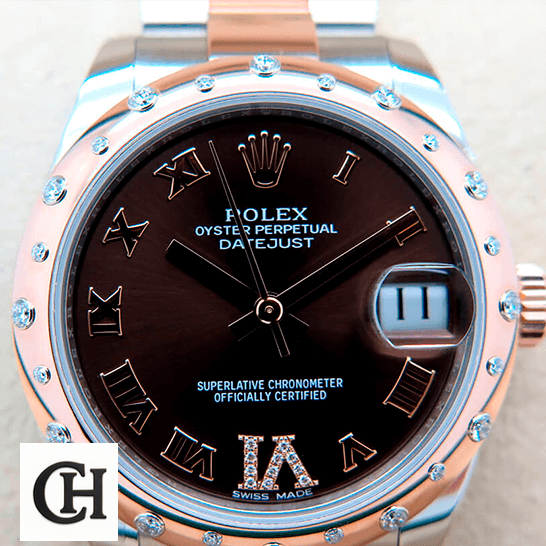 Rolex Datejust 178341 Superior Rolex Datejust Chocolate 178341 Roman
