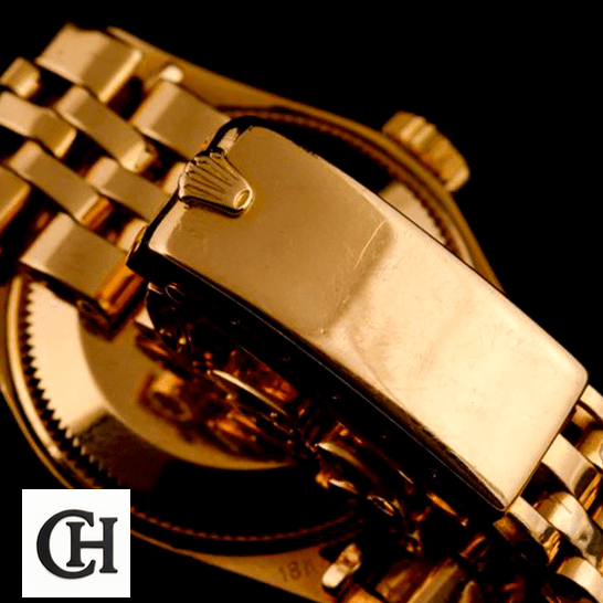 Rolex Datejust 6824 Yellow Gold Fold Clasp