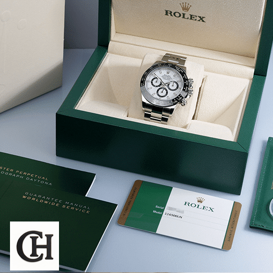 Rolex Daytona 116500ln-0001 Oyster in the Green Rolex Box