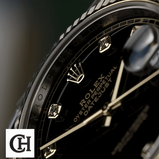 Rolex Datejust 69173 Lady Diamond Black Dial Premium rolex ratejust black Dial 69173 jubilee dial indices Rolex Datejust 69173 Black Dial