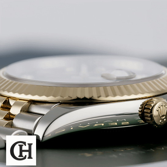 Rolex Datejust 69173 Lady Diamond Black Dial Premium rolex ratejust black Dial 69173 jubilee left Rolex Datejust Gold Crown Pusher