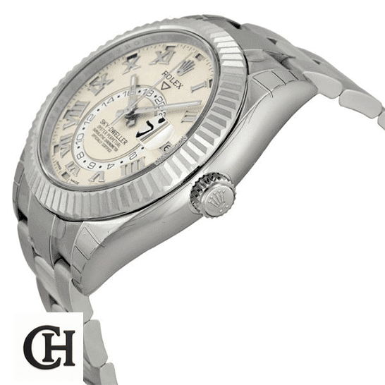 Rolex Sky-Dweller 326939 Rolex Sky-Dweller 326939 S.Steel Case Crown Pusher