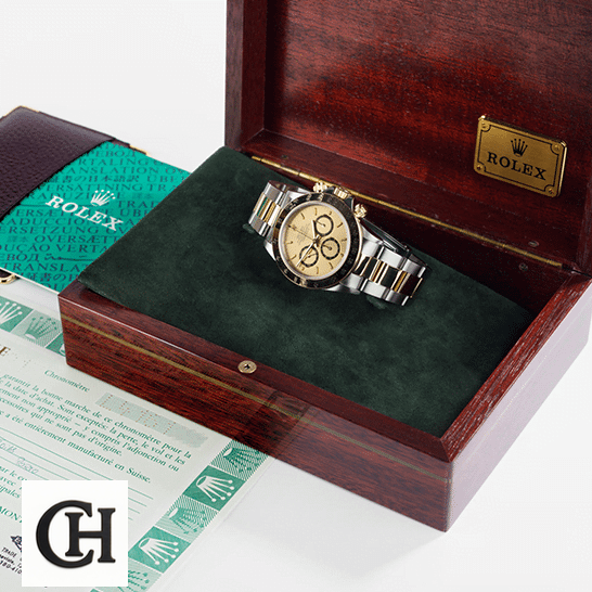 Rolex Daytona Cosmograph Yellow Gold 16523 in the Rolex Box