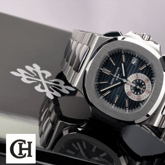 Patek Philippe Nautilus 5980/1A-001 Patek Philippe 59801A-001 Nautilus Blue Dial Steel on the box