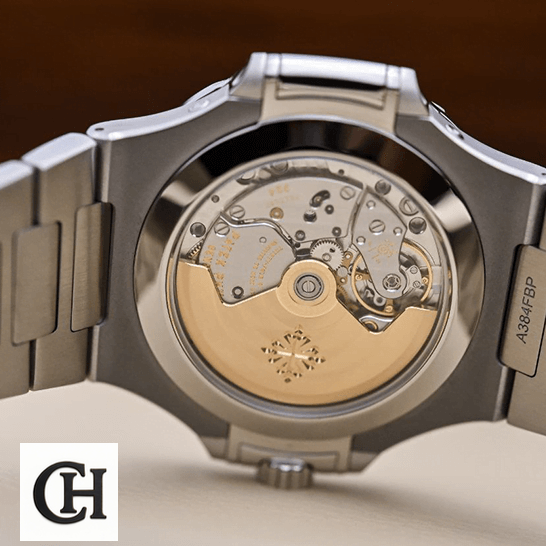 Patek Philippe 5726 High-End patekphilippe nautilus5726 1A 014 back Patek Philippe Nautilus 5726-1A-014 Steel Case back view