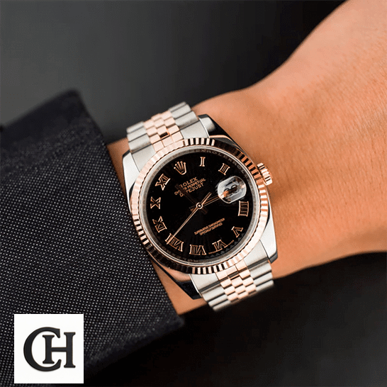 Rolex Datejust 126231-0085 Rolex Datejust 116231 on the wrist