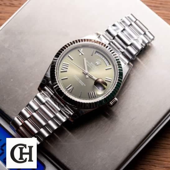 Rolex Day-Date 228239-0033 Rolex Day-Date 228239-0033 Stainless Steel On the table