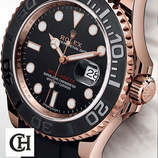 Rolex Yacht-Master 116655 Supreme Rolex Yacht Rolex Yacht Master 116655 Stainless Steel Crown on the ceramic