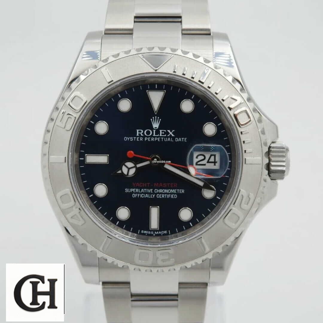 Rolex 116622 Oyster Yacht Master white background