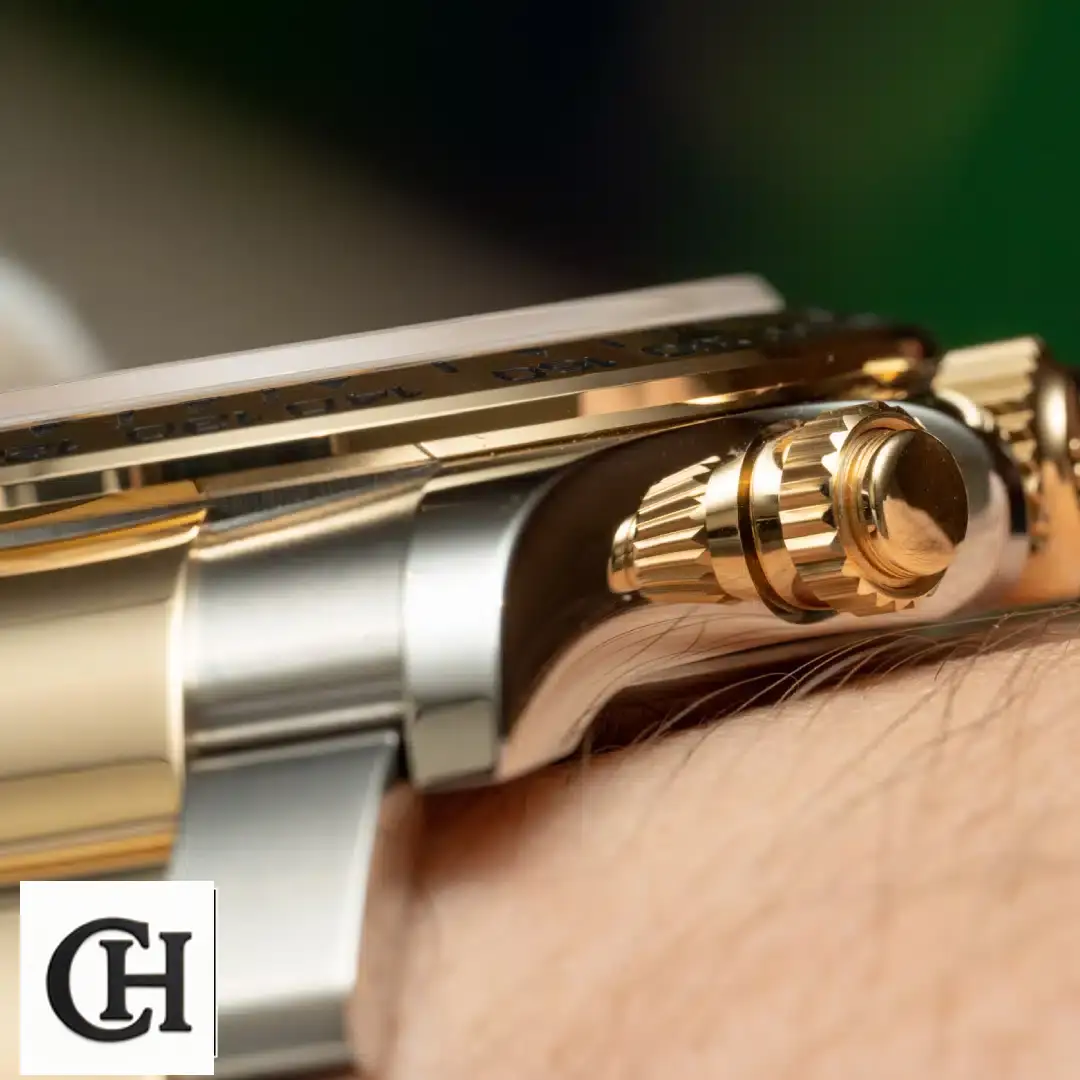 Rolex Oyster Chronograph 4030 Yeni Proje 5 1 Rolex Daytona Cosmograph 116503 Yellow Gold button & crown pusher