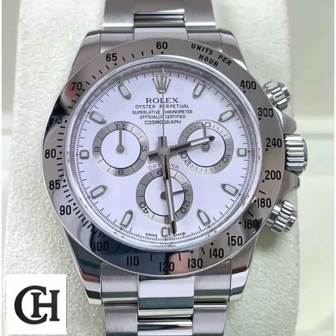 Rolex Cosmograph Daytona 116520 Pro Yeni Proje Rolex Daytona White Dial 116520