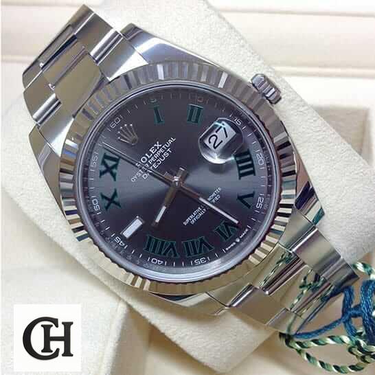 Rolex Datejust 126334 Wimbledon Fluted Bezel