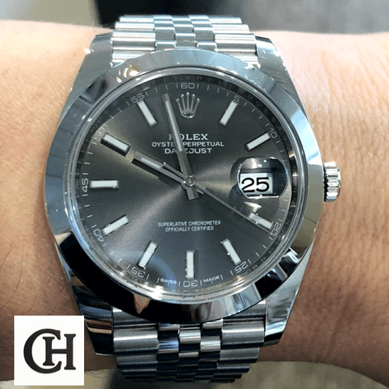 Rolex Datejust 126300 Grey Dial Perfect Edition rolex datejust 126300 0008 hand