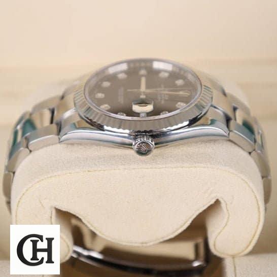 Rolex Datejust Steel Crown Pusher