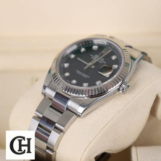 Rolex Datejust Right Side & oyster bracelet
