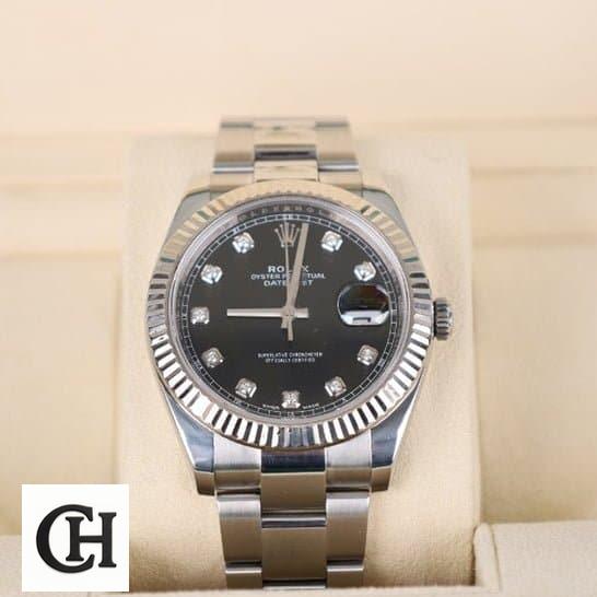 Rolex Datejust Hours Makers Gem-Set