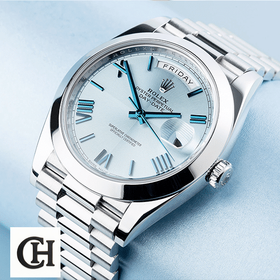 Rolex Day-Date 228206-0002 "Oyster Bracelet" Authentic rolex day dat e228206 stainless steel blue diagonal dial oyster man dial Rolex Day-Date 228206-0002 "Oyster Bracelet" Authentic rolex day dat e228206 stainless steel blue diagonal dial oyster man dial
