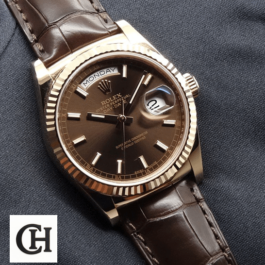 Rolex Day-Date 118139 V5 Chocolate Dial