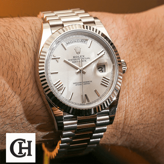 Rolex Day-Date 228235 Rolex Day-Date 228239 Watch on the wirst