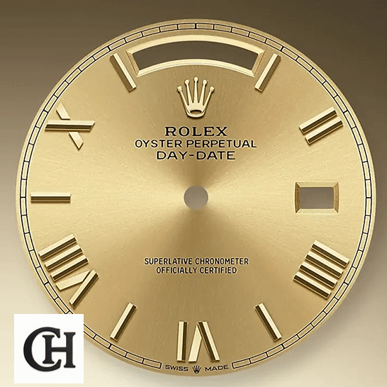 Rolex Day-Date 228238-0007 "President" rolex daydate 228238 0007 dial Rolex Day-Date II 228238-0007 Yellow Gold Romen Numerial Dial
