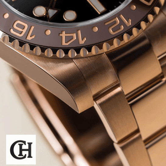 Rolex GMT-Master II 126715CHNR Perfect rolex gmt master 126715CHNR 0001 Rolex GMT-Master II 126715CHNR-0001 Rose Gold Oyster Bracelet
