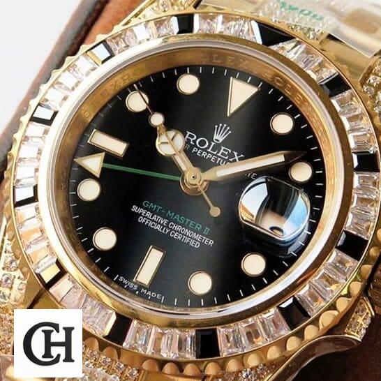 Rolex GMT-Master II 116748SANR Rolex GMT-Master II 116748SANR Black Dial Gem-Set Bezel