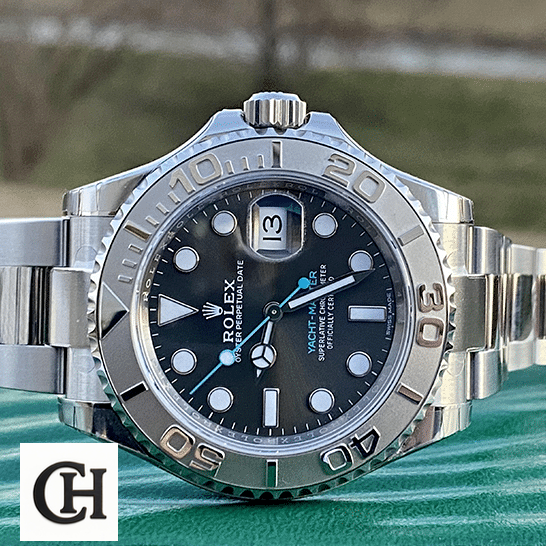 Rolex Yacht-Master 116622 Rhodium Supreme rolex yacht master 116622 0003 Rolex 116622-0003 Yacht Master Grey Dial on the rolex box