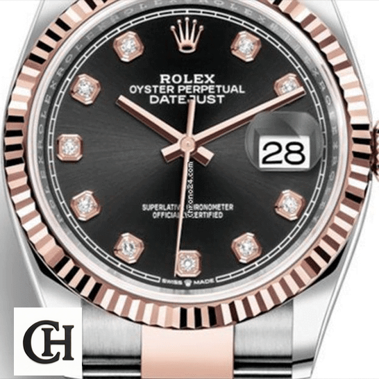 Rolex Datejust 126231 Black Diamond Dial Edition Rolex Datejust 126231 Black Dial With Diamonds