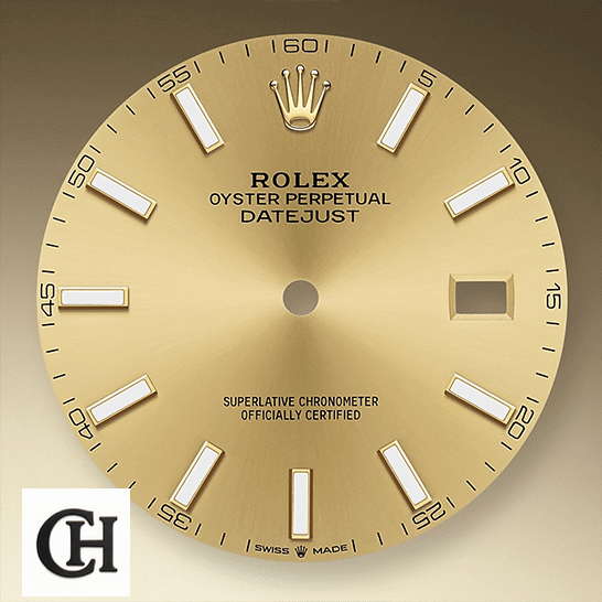 Rolex Datejust 126333 Oyster Perpetual Yellow Gold Rolex Datejust 126333 Champagne Dial