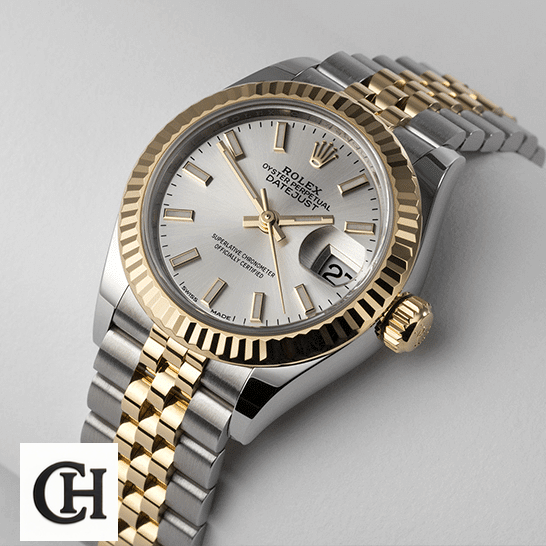 Rolex Datejust 126333-0002 Edition Rolex 126333 Datejust Yellow Gold Jubilee white background