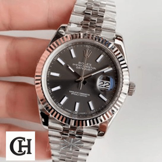Rolex Datejust 126334 Grey Dial Jubilee Bracelet
