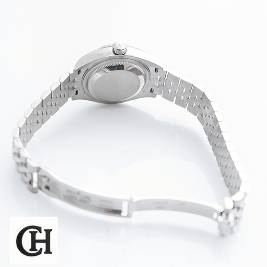Rolex Lady-Datejust 279174-0003 Pink Dial Ultra Rolex Datejust 279174 Stainless Steel opened clasp