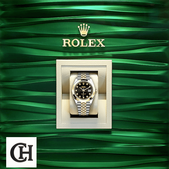 Rolex Datejust 126303BKDJ Near Original Rolex Datejust Black Diamond Dial 126303BKDJ Jubilee in the box