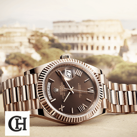 Rolex Day-Date 118139 Rolex Day-Date 40 228235-0002 Stainless Steel Fluted Bezel
