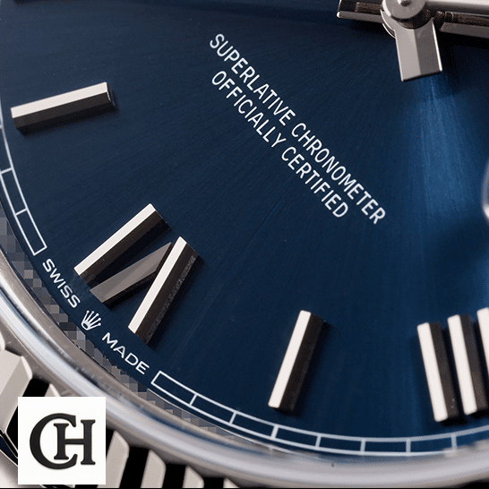 Rolex Day-Date 228239-0002 Rolex Day-Date 40 228239 Blue Dial Romen Numerial