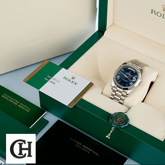 Rolex Day-Date 228239-0002 Rolex Day-Date 40 228239 ın the Rolex Box & Guarantee Card