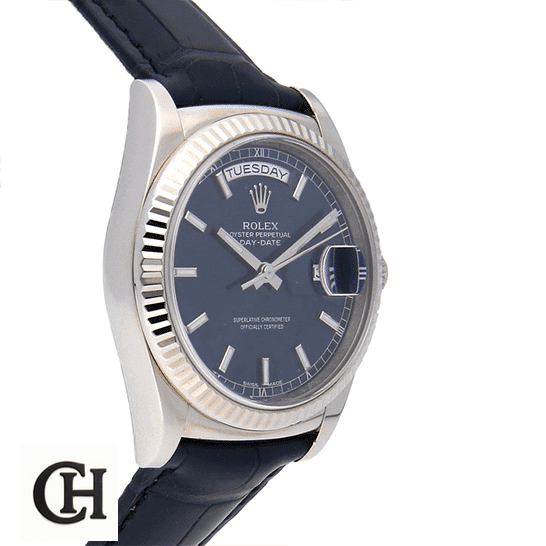 Rolex Day-Date 118139-0004 Rolex Day-Date 118139-0004 V5 Stainless Steel Case Blue Dial