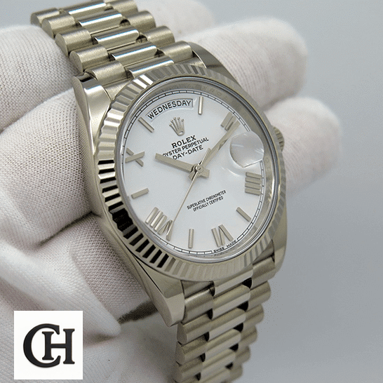 Rolex Day-Date 228235 Rolex Day-Date 228239 Stainless Steel Jubilee Bracelet